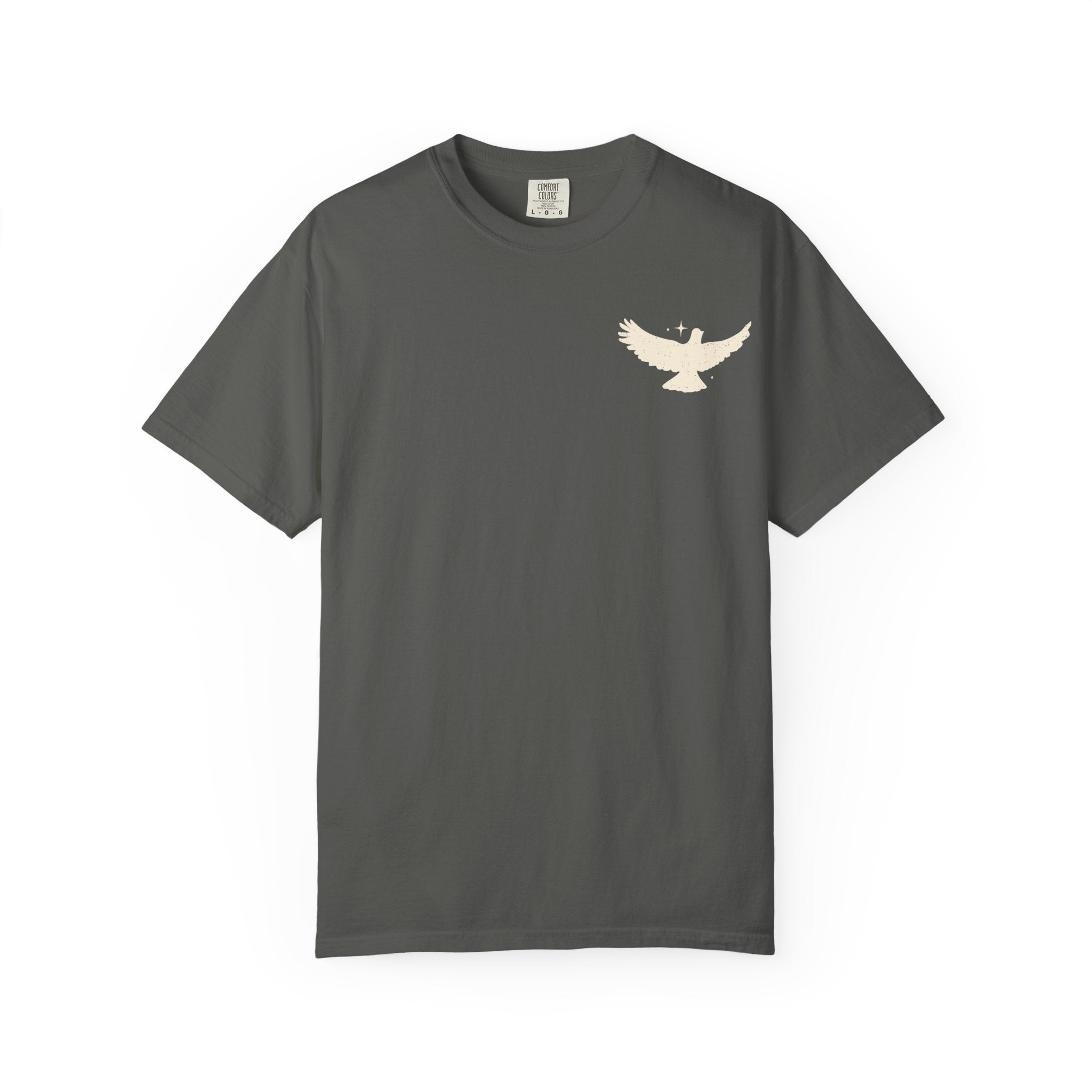 Spirit Lead Me T-Shirt — Dove Faith Graphic Garment-Dyed Tee