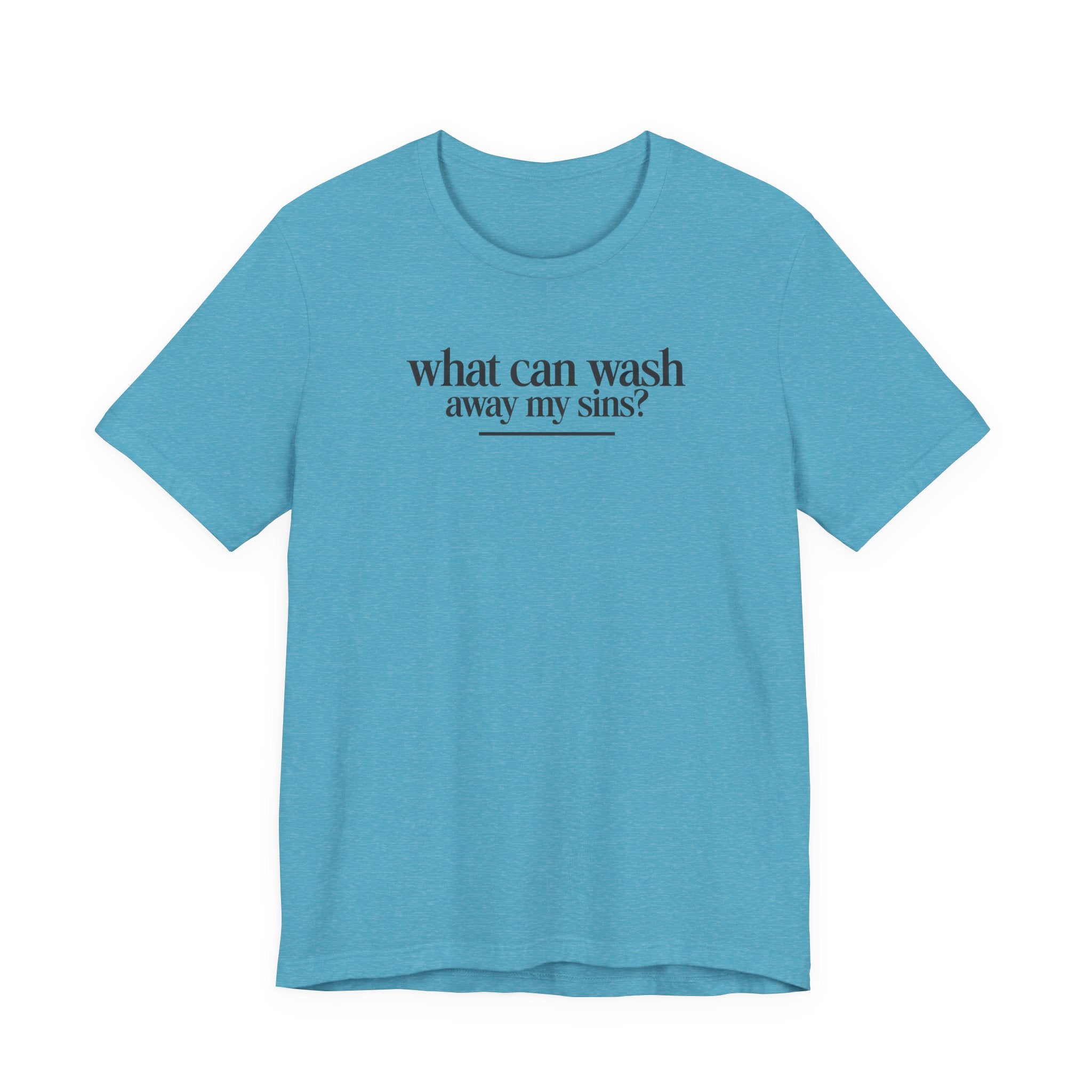 Nothing But the Blood of Jesus T-Shirt – Christian Faith Tee (What Can Wash Away My Sins)