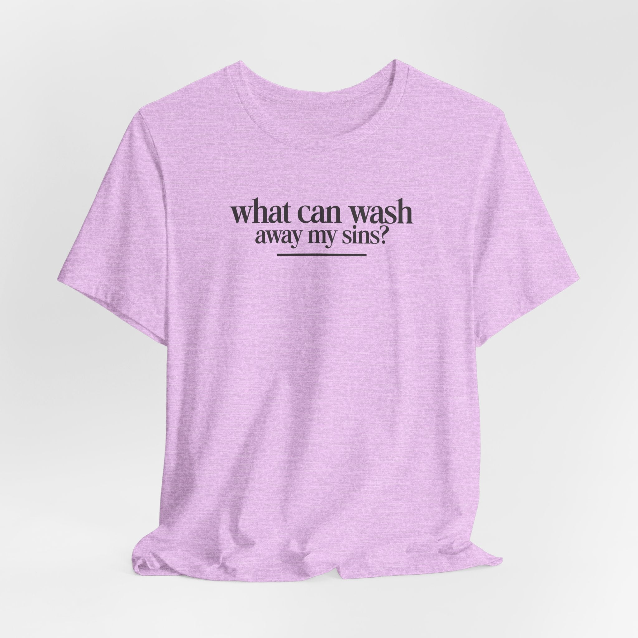Nothing But the Blood of Jesus T-Shirt – Christian Faith Tee (What Can Wash Away My Sins)