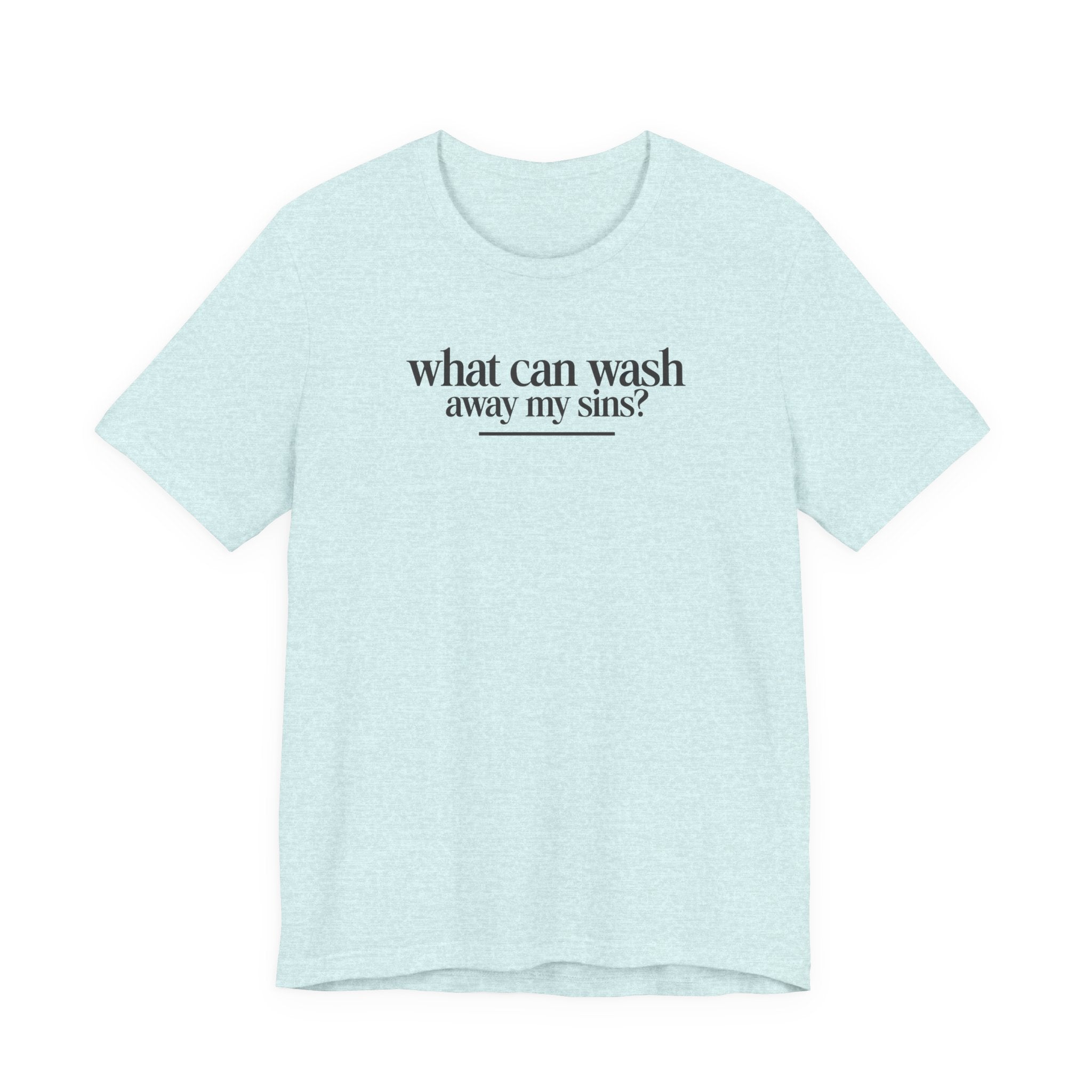 Nothing But the Blood of Jesus T-Shirt – Christian Faith Tee (What Can Wash Away My Sins)