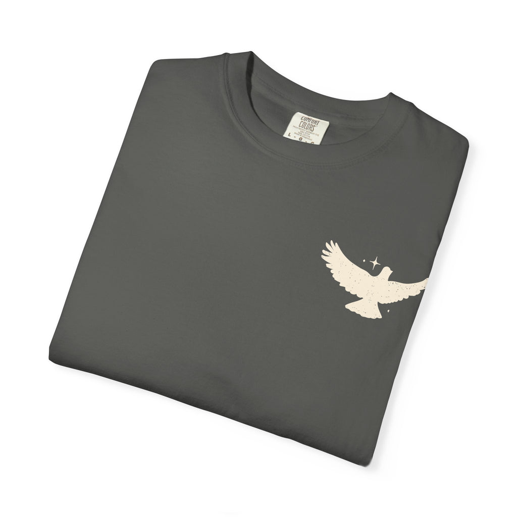 Spirit Lead Me T-Shirt — Dove Faith Graphic Garment-Dyed Tee