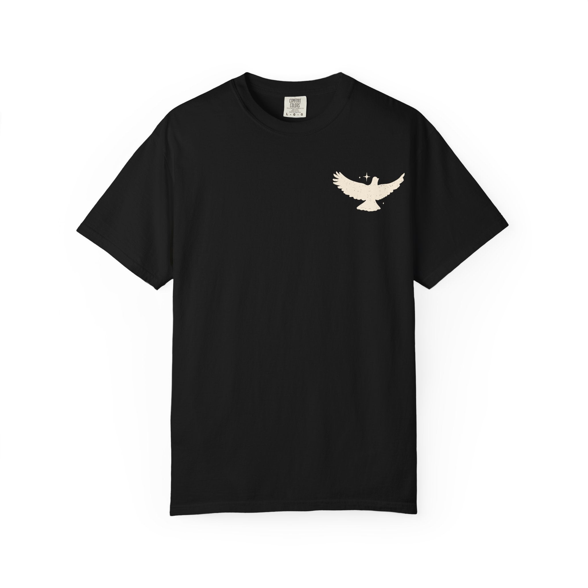 Spirit Lead Me T-Shirt — Dove Faith Graphic Garment-Dyed Tee