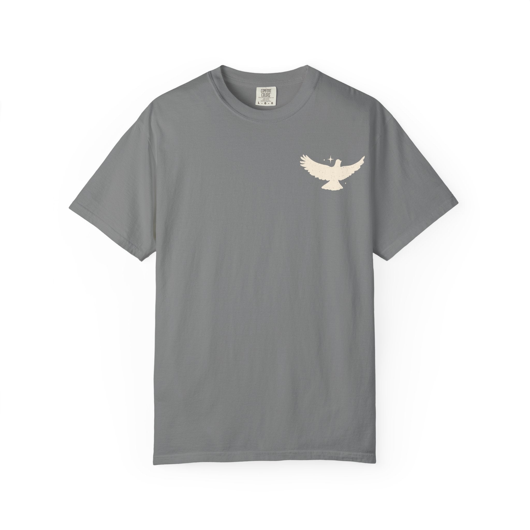 Spirit Lead Me T-Shirt — Dove Faith Graphic Garment-Dyed Tee