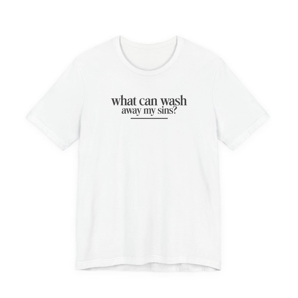 Nothing But the Blood of Jesus T-Shirt – Christian Faith Tee (What Can Wash Away My Sins)