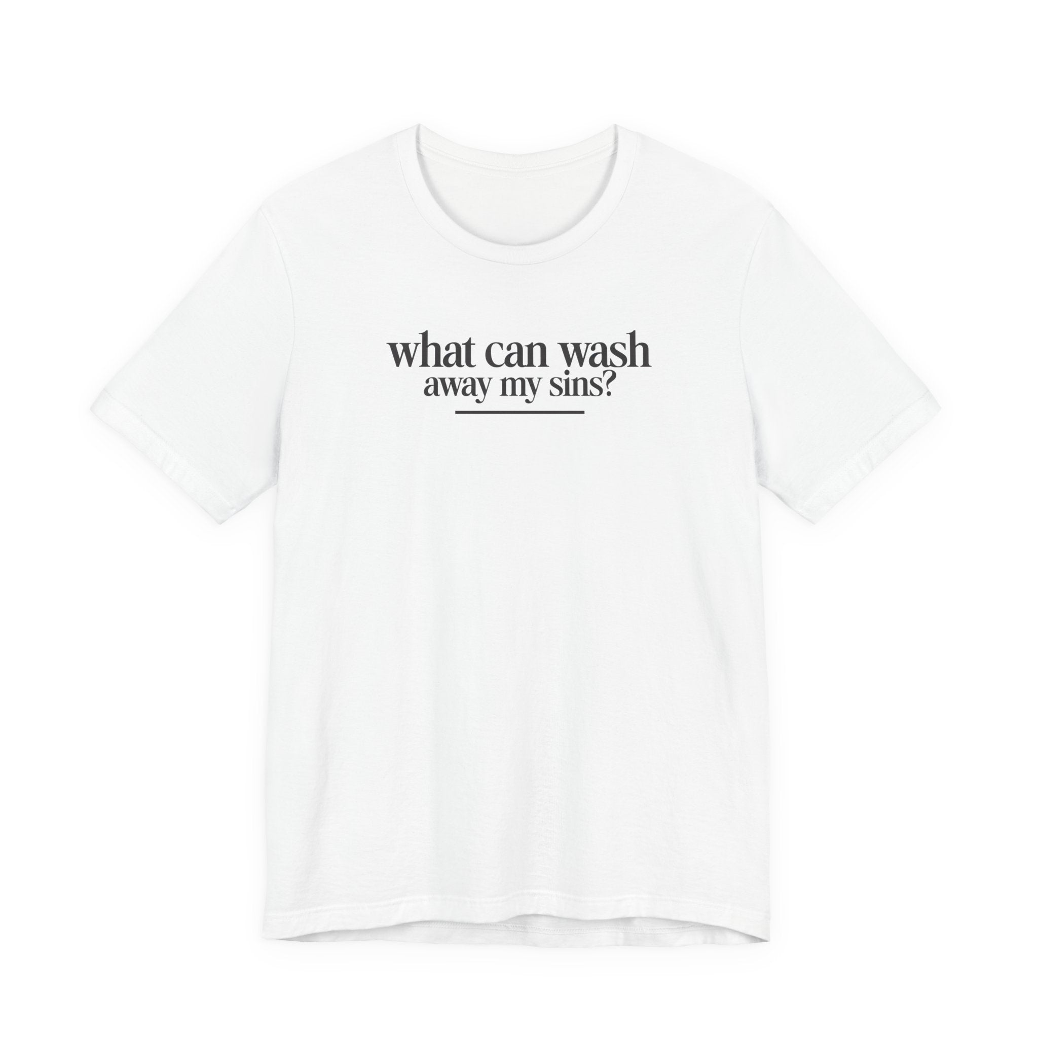 Nothing But the Blood of Jesus T-Shirt – Christian Faith Tee (What Can Wash Away My Sins)