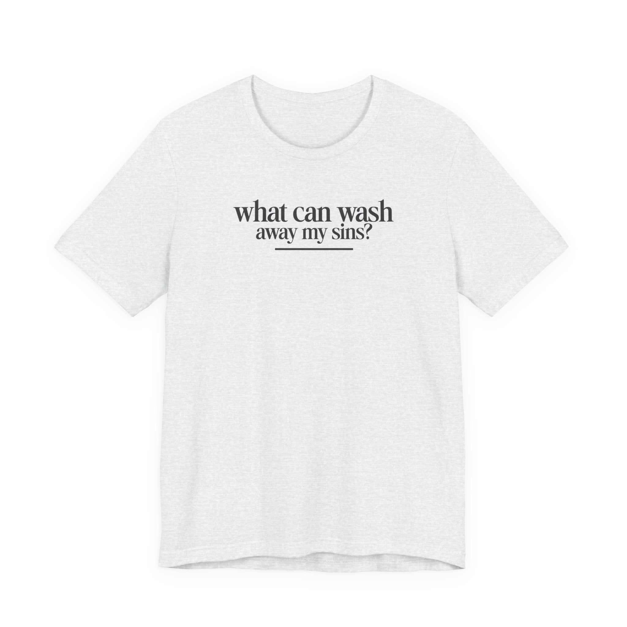 Nothing But the Blood of Jesus T-Shirt – Christian Faith Tee (What Can Wash Away My Sins)