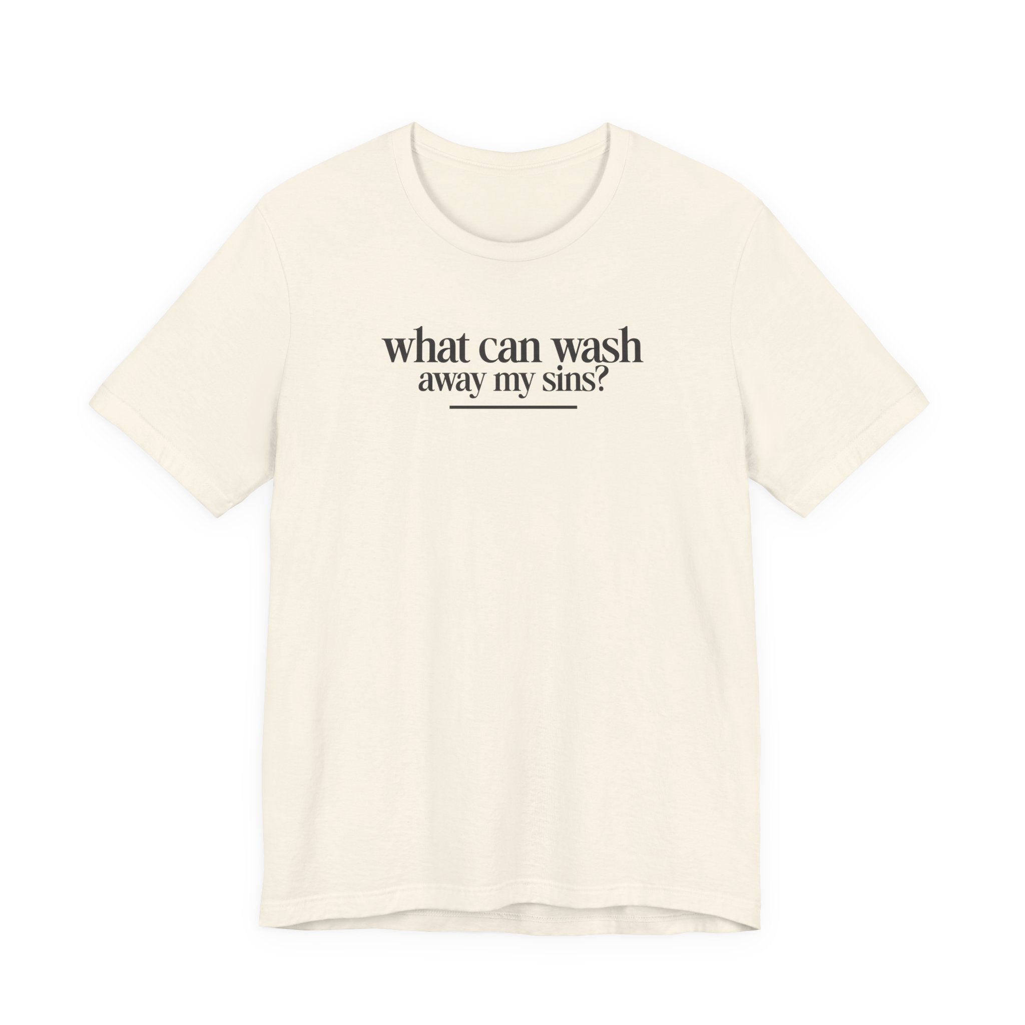 Nothing But the Blood of Jesus T-Shirt – Christian Faith Tee (What Can Wash Away My Sins)